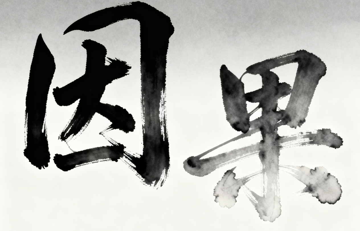 世间对或错或许没有，但是有因果。